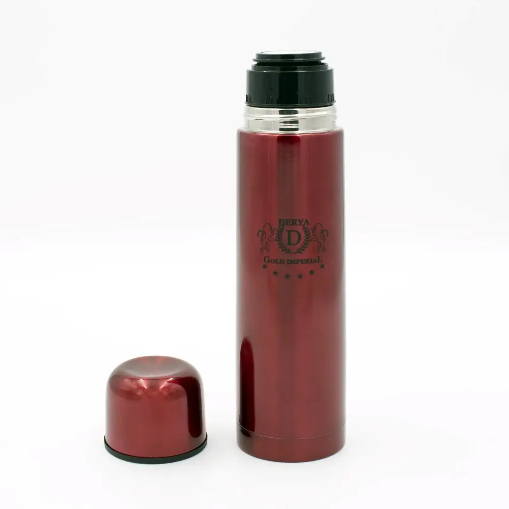 0.5L Paslanmaz Çelik Termos Kırmızı
